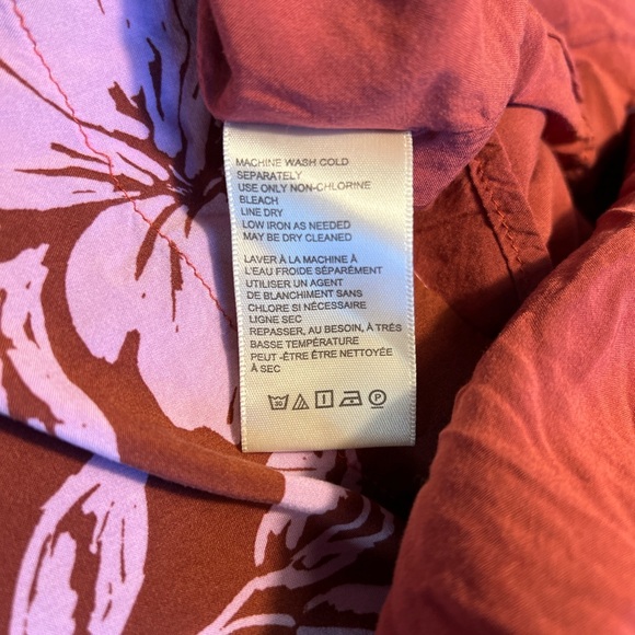 Free People Floral Spaghetti-Strap Maxi Dress in Mauve Pink Size Large - Picture 7 of 9